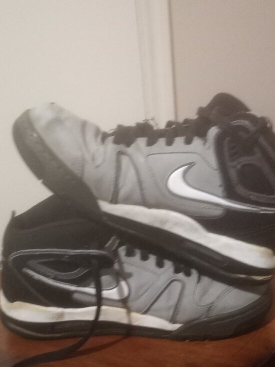 Nike Mens Air Flight Falcon 397204-022 Gray Basketball Shoes Sneakers Size 8 main image 12